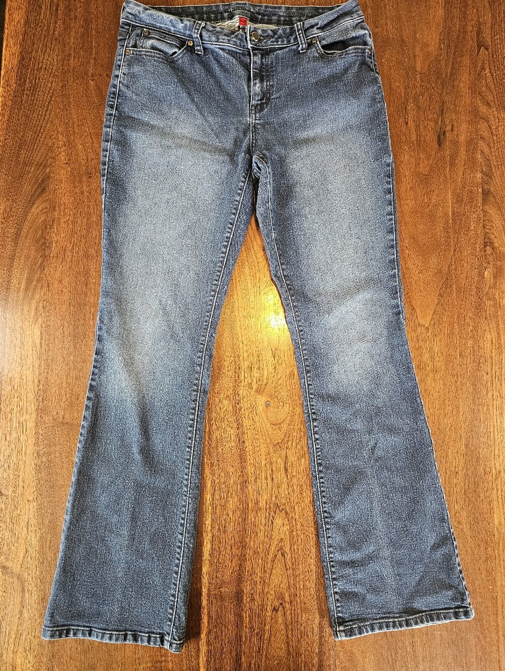Jennifer Lopez Bootcut Jeans Dark Blue Denim Size 12
